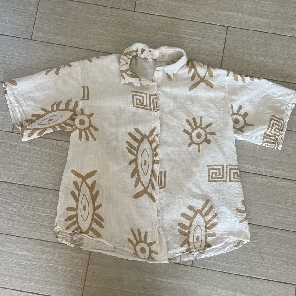 *SOLD* Billy J Charli Cropped Shirt
